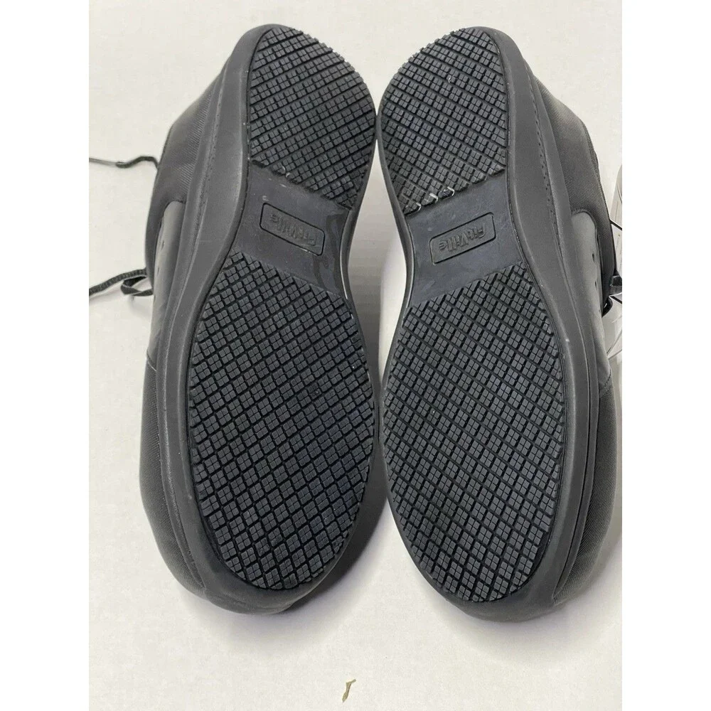 FitVille 9EW Men's  Black Low-top SteelCore Tip Work Shoes New With Tags No Box